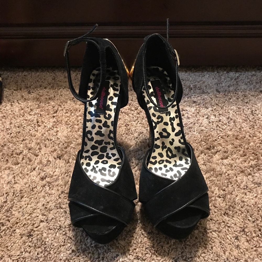 High platform heel